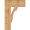 Ekena Millwork Olympic Block Smooth Bracket, Western Red Cedar, 5 1/2"W x 18"D x 26"H BKT06X18X26OLY05SWR - alternate 2